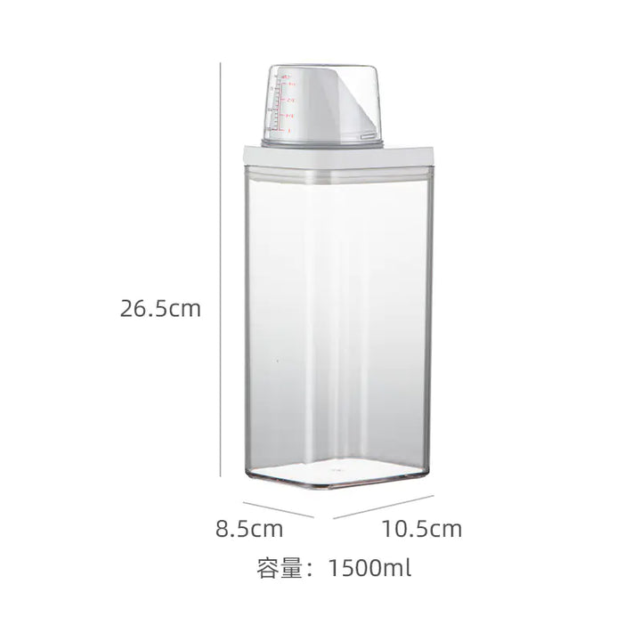 Transparent Detergent Container