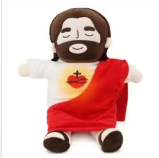 Breathing Jesus Plush
