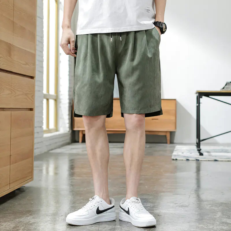 Trendy Loose Korean Style Five-Point Pants