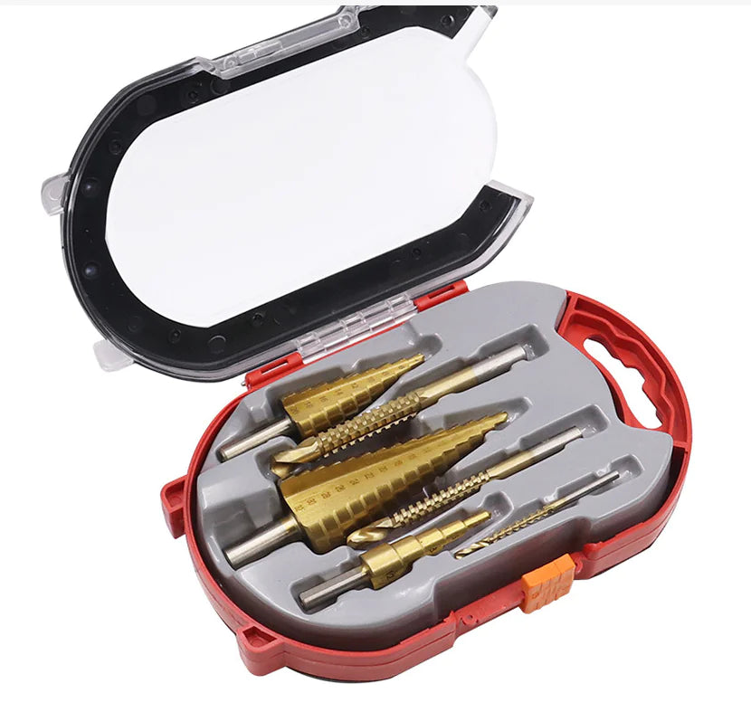 Step Drill Groove Saw Set (6 Pieces)