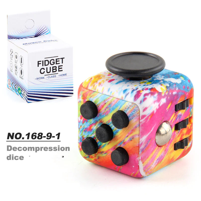6-Sided Decompression Fidget Cube