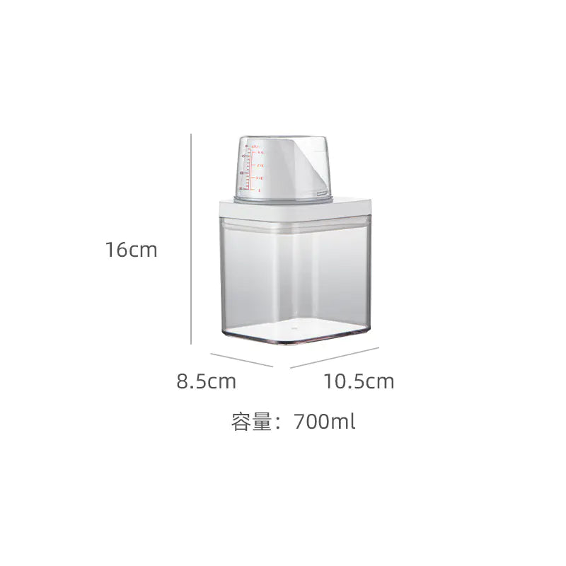 Transparent Detergent Container