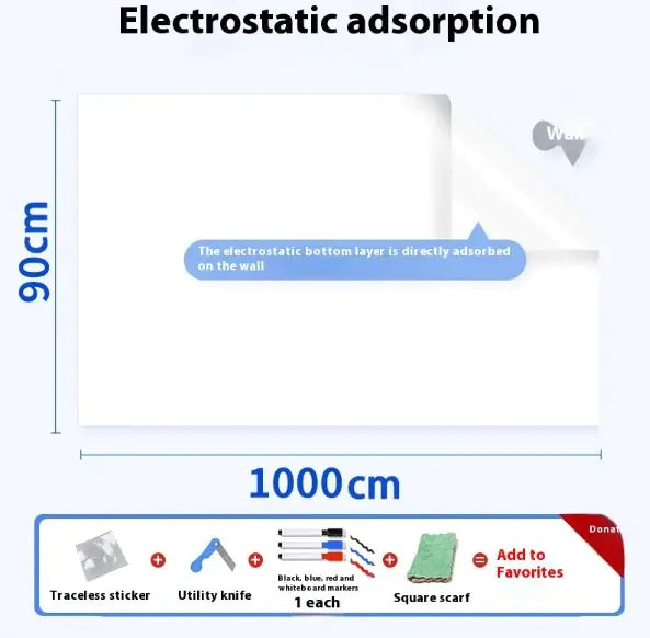 Whiteboard Wall Sticker