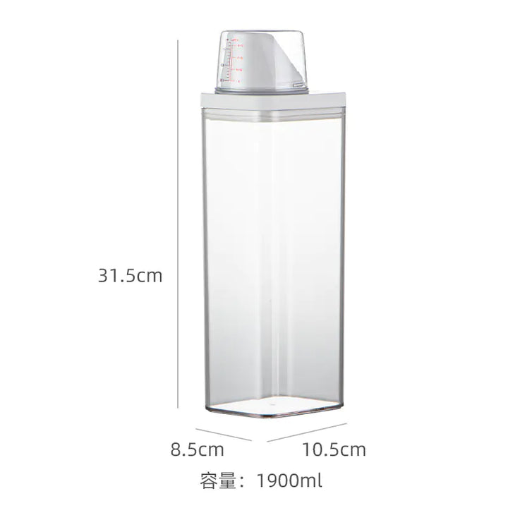 Transparent Detergent Container