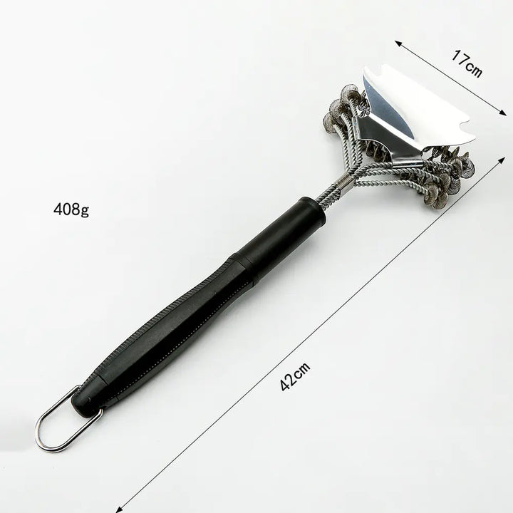 Stainless Steel BBQ Grill Brush Set