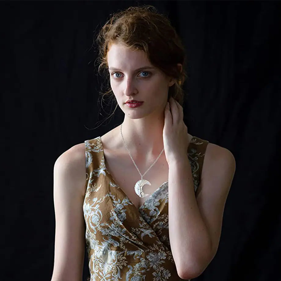 Tree of Life Moon Pendant