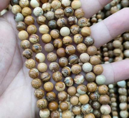 Natural Tiger Stone Powder with Amethyst and Lapis