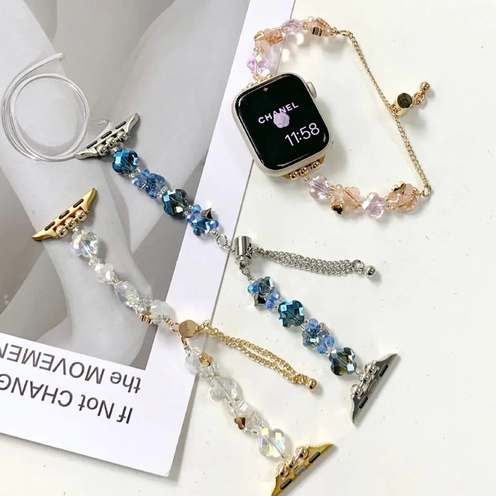 Crystal Bracelet for Women - Fits S8 Watch Band SE