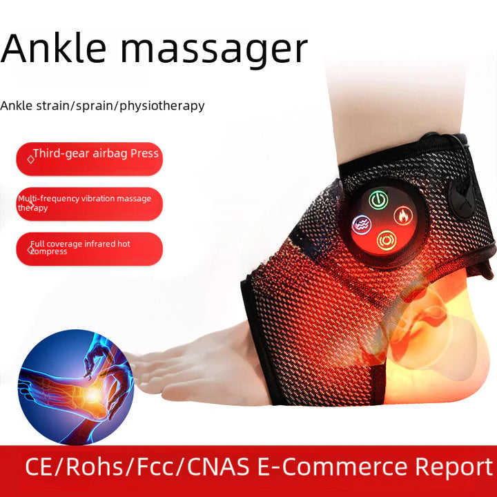 Heated Vibration Ankle Massager