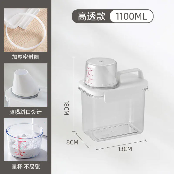 Transparent Detergent Container