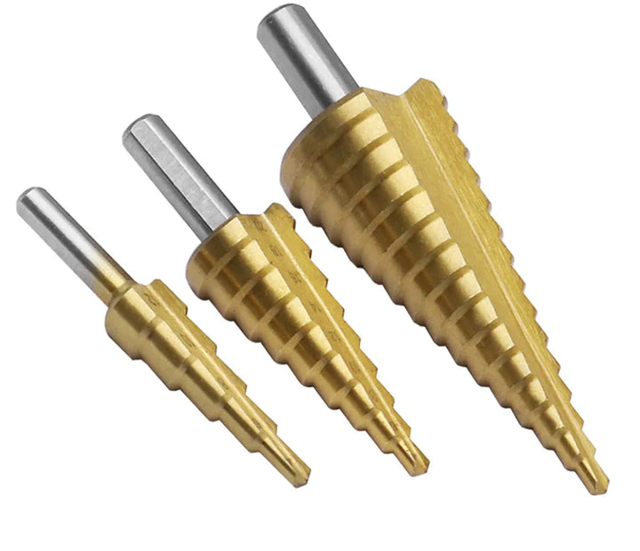 Step Drill Groove Saw Set (6 Pieces)