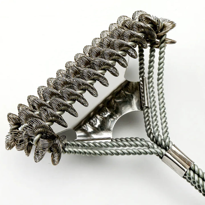 Stainless Steel BBQ Grill Brush Set