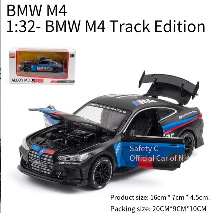 1:32 Scale Alloy Car Model - M4 Racing Toy Gift