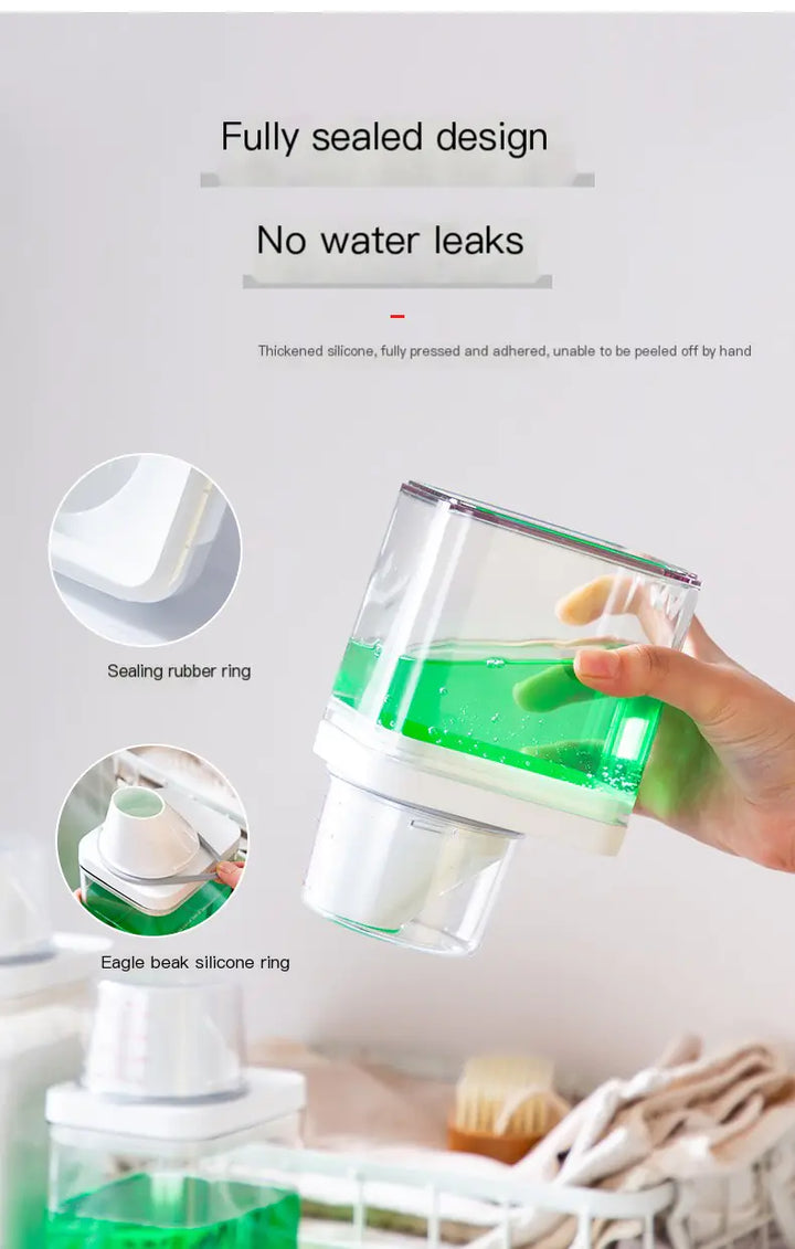 Transparent Detergent Container