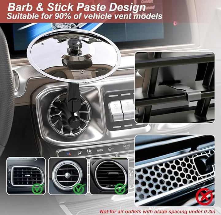 Mini Cymbal Car Vent Decor