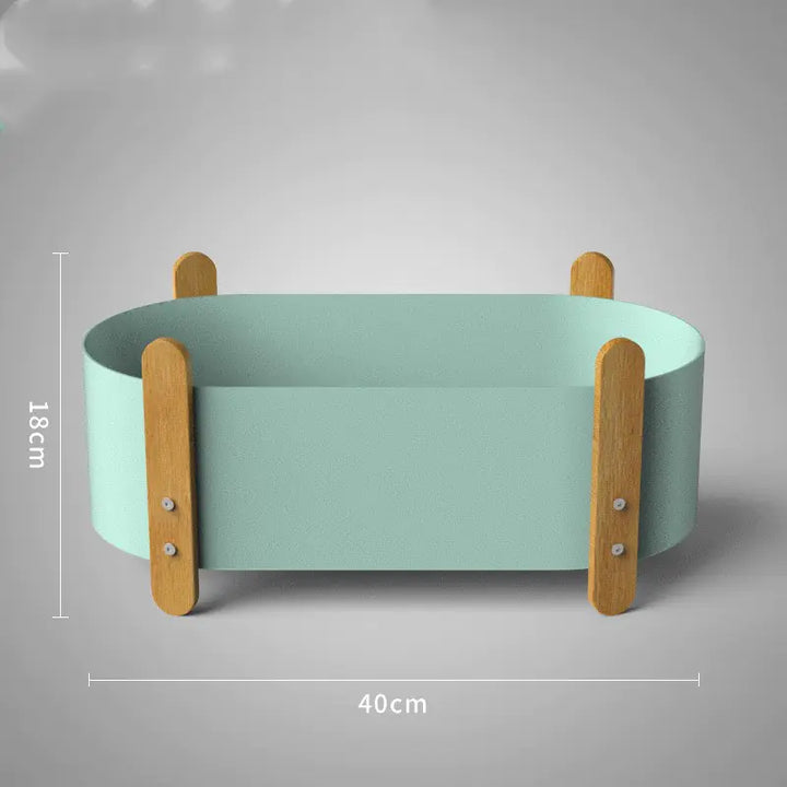 Nordic Iron Planter with Creative Minimalist Design