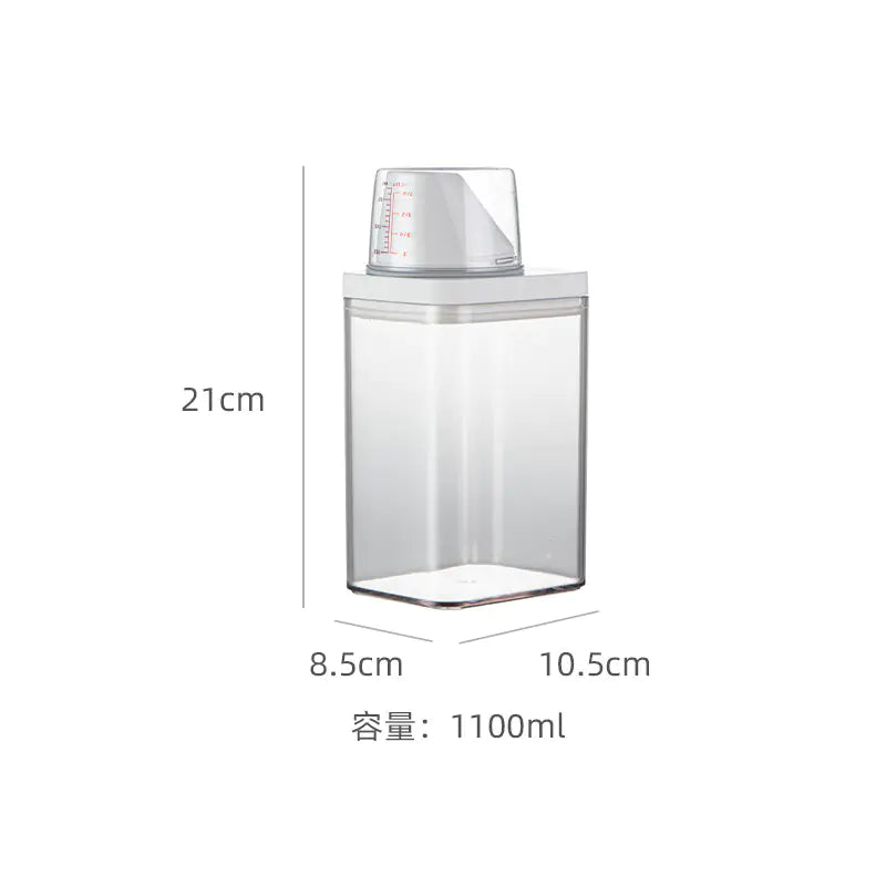 Transparent Detergent Container