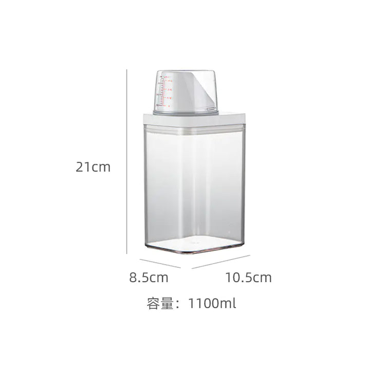 Transparent Detergent Container