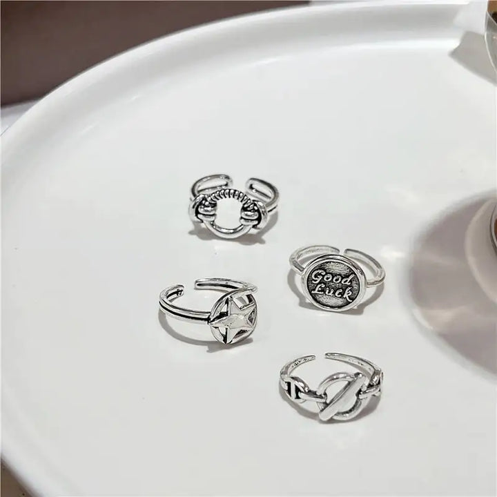 Simple Vintage Women's Fashion Ring