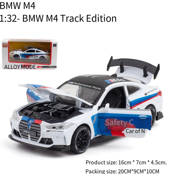 1:32 Scale Alloy Car Model - M4 Racing Toy Gift