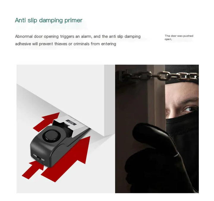 Portable Door Stop Alarm